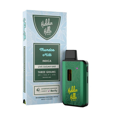 Thunder Milk - Hidden Hills Live Sugar Bar 3G -Hidden Hills