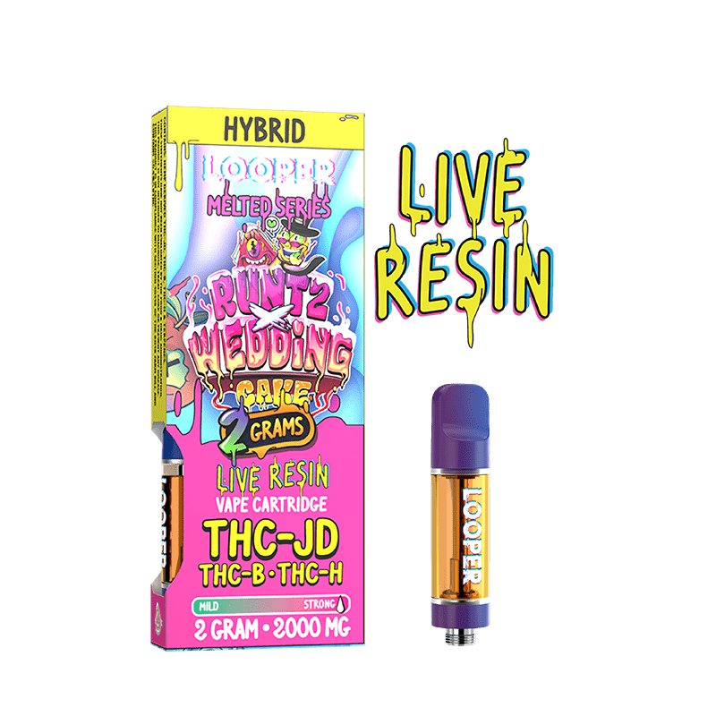 Runtz x Wedding Cake - Looper Melted Series Cartridge 2g DC LLC Runtz x Wedding Cake - Looper Melted Series Cartridge 2g DC LLC