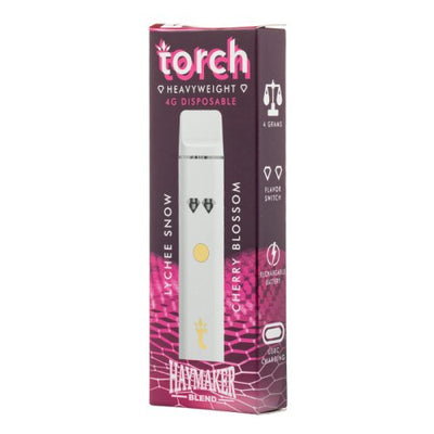 Lychee Snow & Cherry Blossom - Torch Heavyweight Haymaker Disposable 4G -Torch