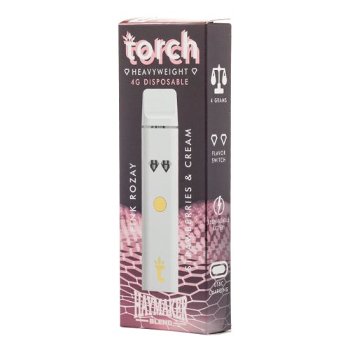 Pink Rozay & Strawberries & Cream - Torch Heavyweight Haymaker Disposable 4G -Torch