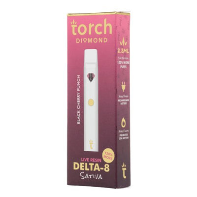 Black Cherry Punch - Torch Delta - 8 Live Resin 2.2G - Torch - DC LLC