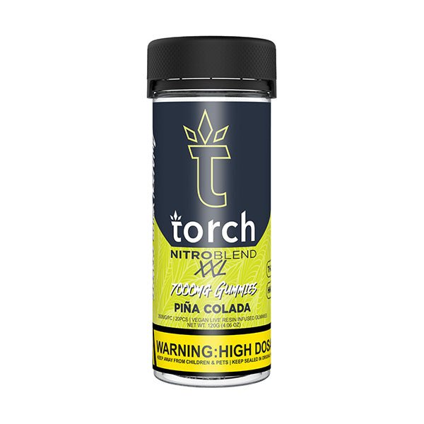 Pina Colada - Torch Nitro Blend XXL Gummies 7000MG -Torch