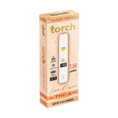 Island Honey - Torch THC-A Live Rosin Disposable Vape 2.5G -Torch