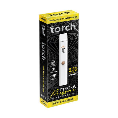 Pineapple Powerhouse - Torch THC-A Pressure Blend Disposable Vape 3.5G -Torch