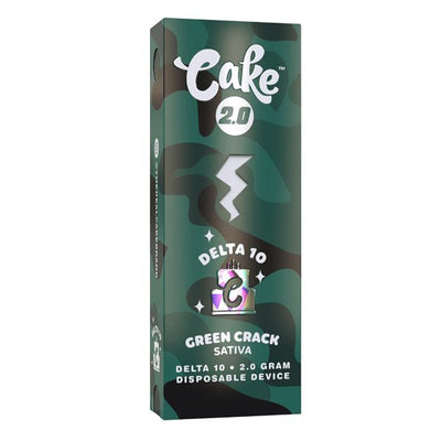 Green Crack - CAKE Delta 10 Disposable Vape 2G -Cake