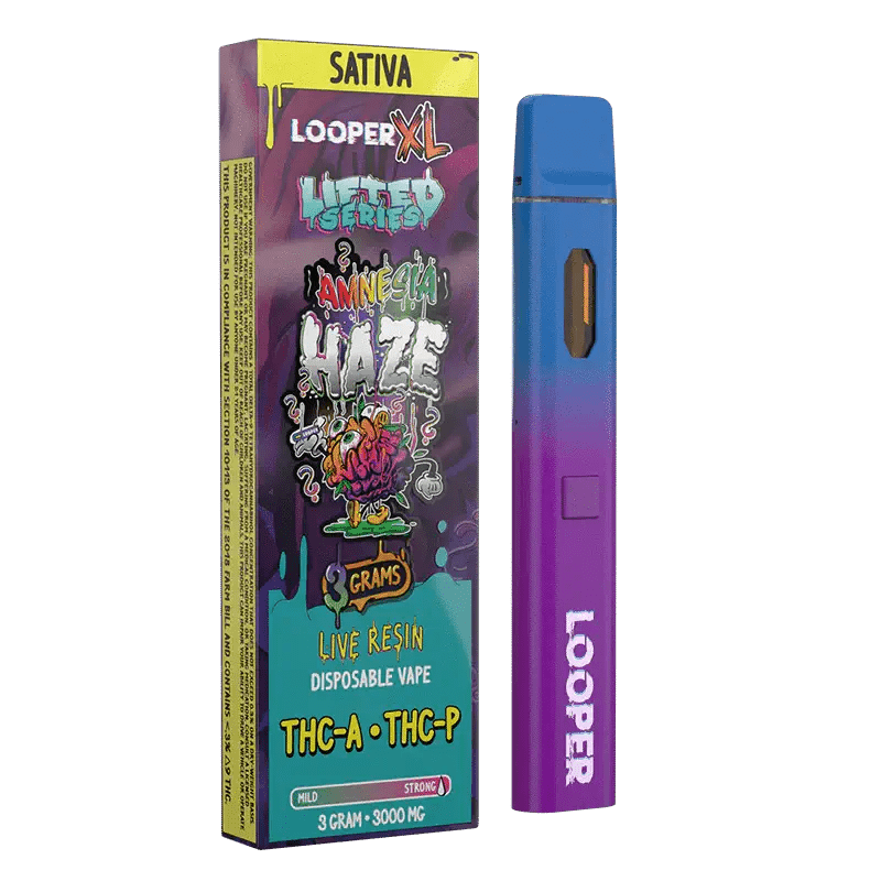 Amnesia Haze - Looper Lifted Series XL Disposable... DC LLC Amnesia Haze - Looper Lifted Series XL Disposable... DC LLC