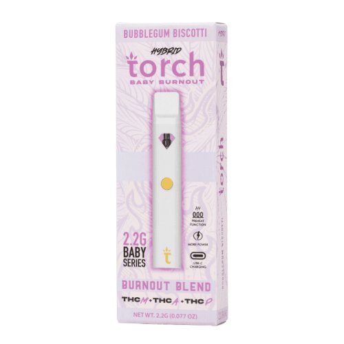 Bubblegum Biscotti - Torch Baby Burnout Blend Disposable Vape 2.2G -Torch