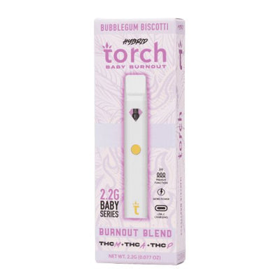 Bubblegum Biscotti - Torch Baby Burnout Blend Disposable Vape 2.2G -Torch