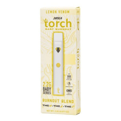 Lemon Venom - Torch Baby Burnout Blend Disposable Vape 2.2G -Torch