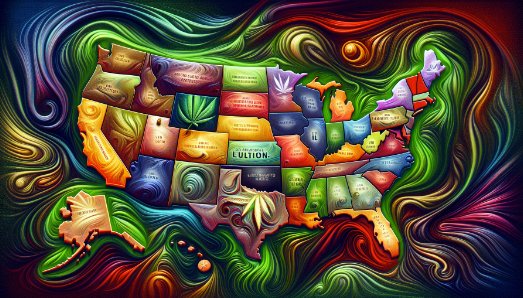 Delta 8 Legal States: Navigating the Laws & Regulations Across America - DeltaCloudz