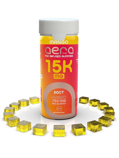 Mango - Aera THC Gummies 15000mg - Aera THC