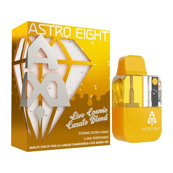 Cosmic Kush - Astro Eight Live Cosmic Carats Disposable 3.5G - Astro Eight