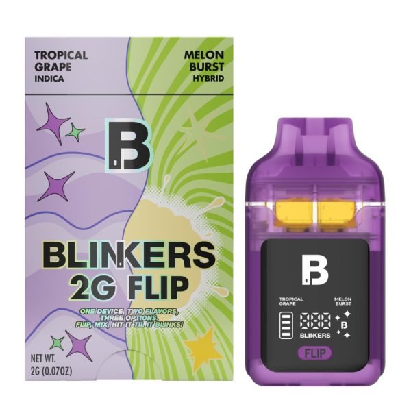 Tropical Grape & Melon Burst - Blinkers Flip Disposable 2G - Blinkers