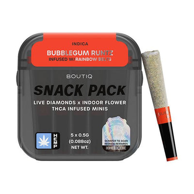 Bubblegum Runtz & Rainbow Belts - Boutiq Pre Rolls 2.5G - Boutiq
