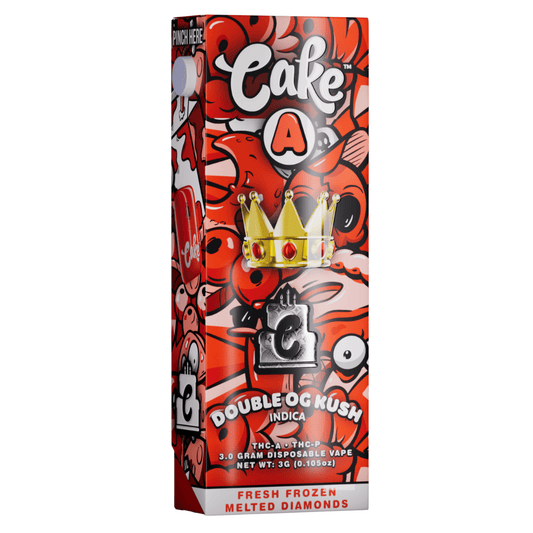Double OG Kush - Cake A Pebble THC - A Disposable 3G - Cake