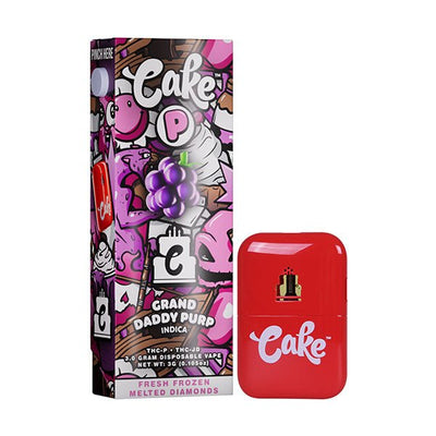 Grand Daddy Purp - Cake P Pebble THC-P Disposable 3G