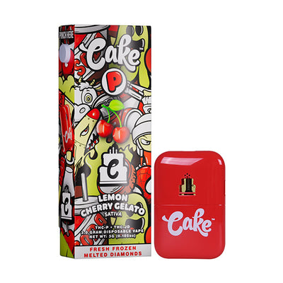 Lemon Cherry Gelato - Cake P Pebble THC-P Disposable 3G