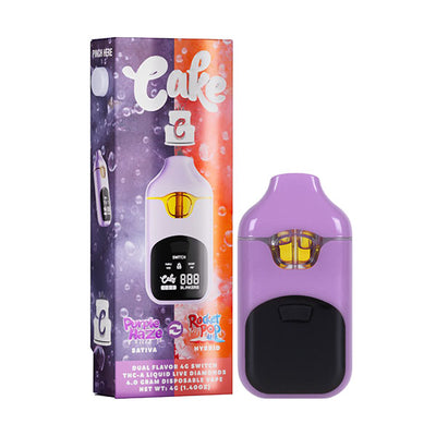 Purple Haze / Rocket Pop - Cake Dual Flavor Switch 4G