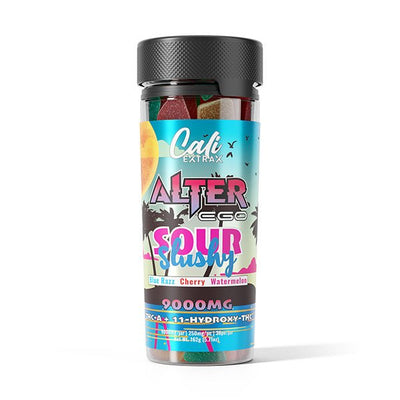 Sour Slushy - Cali Extrax Alter Ego Gummies 9000MG - Cali Extrax