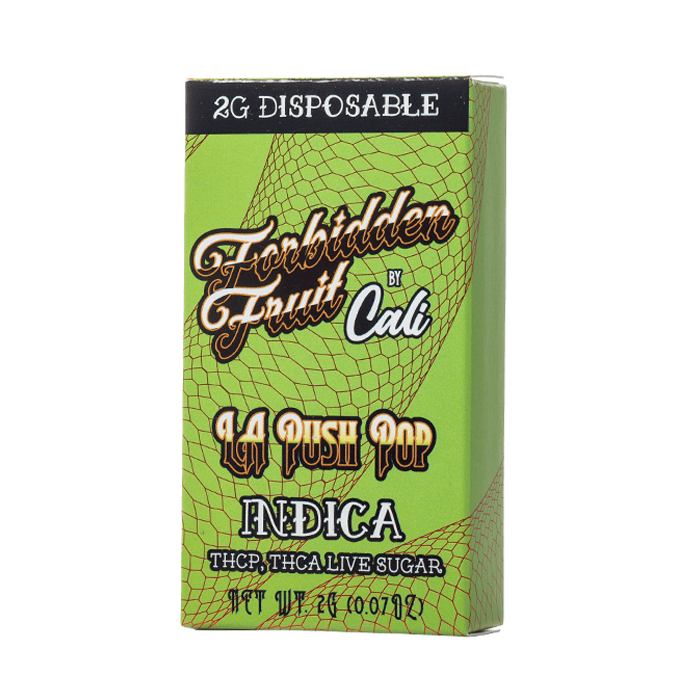 La Push Pop - Cali Extrax Forbidden Fruit Disposable 2G - Cali Extrax