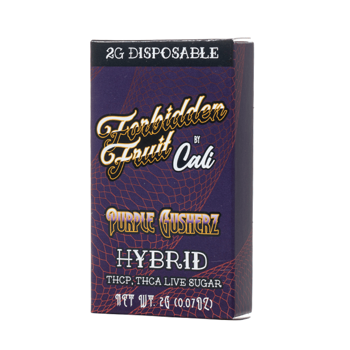 Purple Gusherz - Cali Extrax Forbidden Fruit Disposable 2G - Cali Extrax