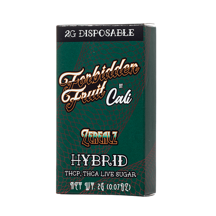 Zerealz - Cali Extrax Forbidden Fruit Disposable 2G - Cali Extrax