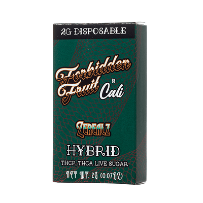 Zerealz - Cali Extrax Forbidden Fruit Disposable 2G - Cali Extrax