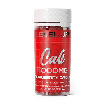 Strawberry Daiquiri - Cali Extrax Level Up Gummies 5000MG - Cali Extrax