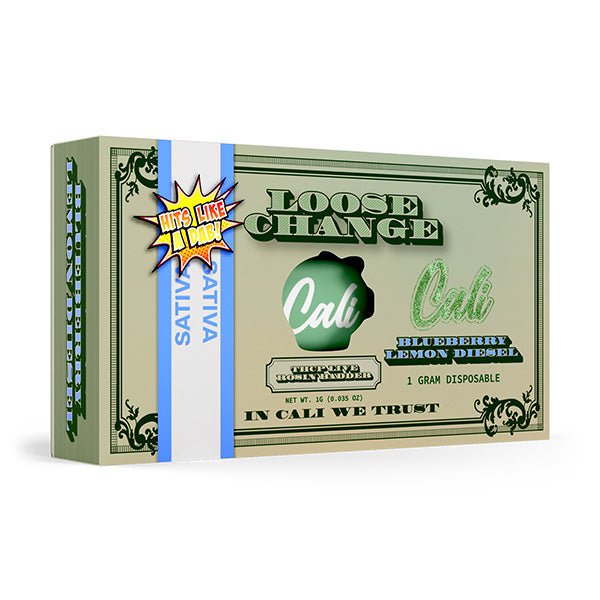 Blueberry Lemon Diesel - Cali Extrax Loose Change Disposable 1G - Cali Extrax