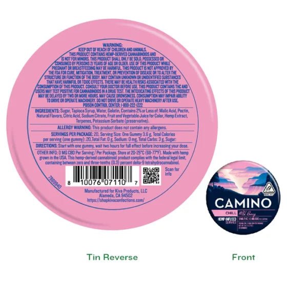 Wild Berry - Camino Chill D9 THC Gummies - Camino