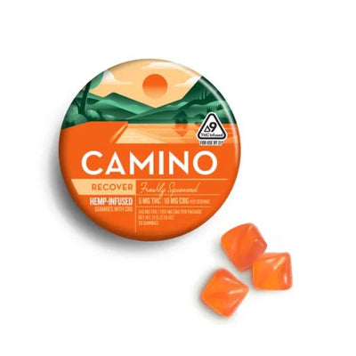 Freshly Squeezed - Camino Recover CBG Gummies - Camino