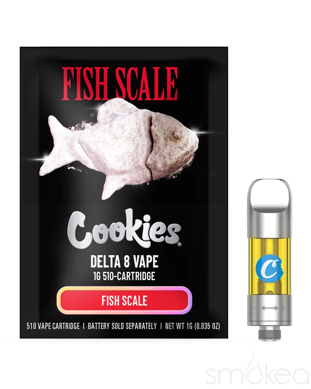 Fish Scale - Cookies Delta-8 Cart 1G β DC LLC