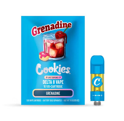 Grenadine - Cookies Delta - 8 Live Terpenes Cart 1G - Cookies