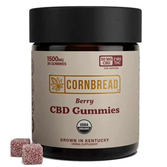 Berry - Cornbread Hemp CBD 1500MG Gummies - Cornbread