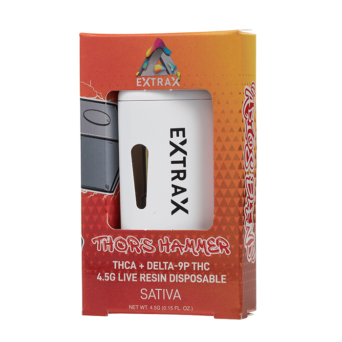 Thor's Hammer - Delta Extrax Adios MF Disposable 4.5G - Delta Extrax