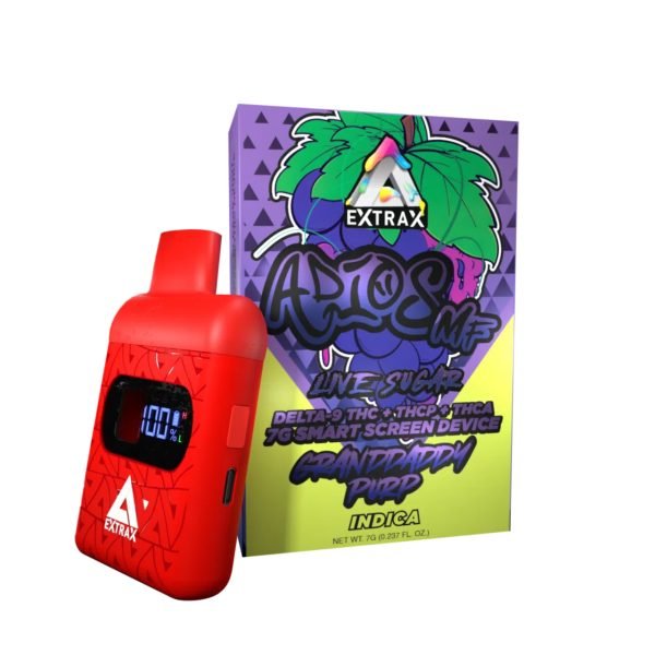 Granddady Purp - Delta Extrax Adios MF Disposable 7G - Delta Extrax