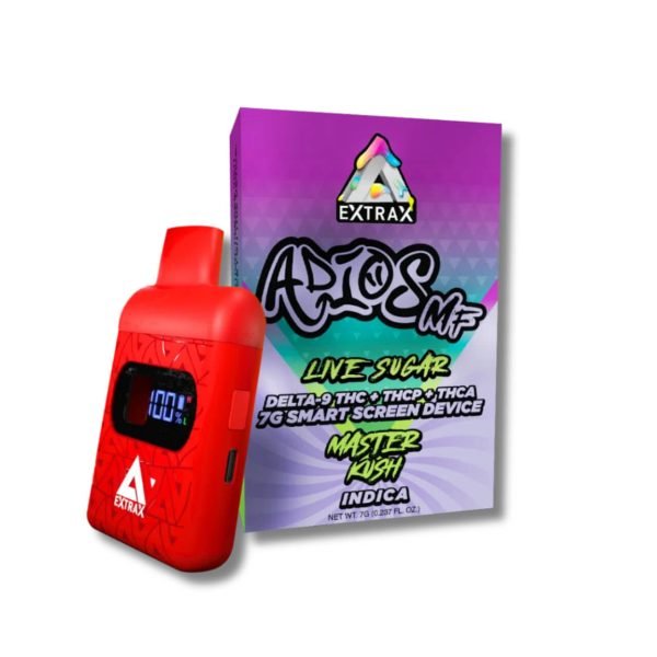 Master Kush - Delta Extrax Adios MF Disposable 7G - Delta Extrax