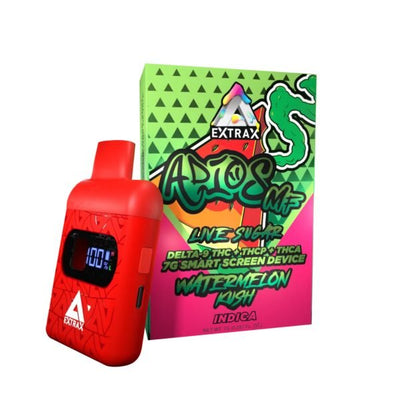 Watermelon Kush - Delta Extrax Adios MF Disposable 7G - Delta Extrax