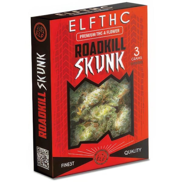 Roadkill Skunk - ELF THC THC - A Flower 3G - ELF THC