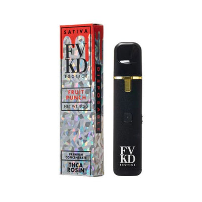 Fruit Punch - FVKD Exotics THCA Rosin Disposable 3.5G - FVKD