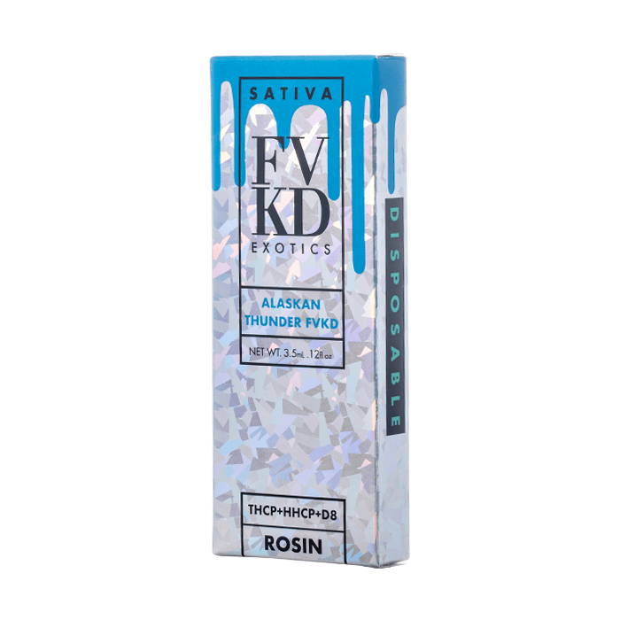 Alaskan Thunder FVKD - FVKD Exotics THCP Rosin Disposable 3.5G