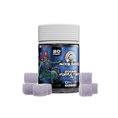 Purple Punch OG - Galaxy Treats Moon Babies Delta - 9 Gummies 200MG - Galaxy Treats