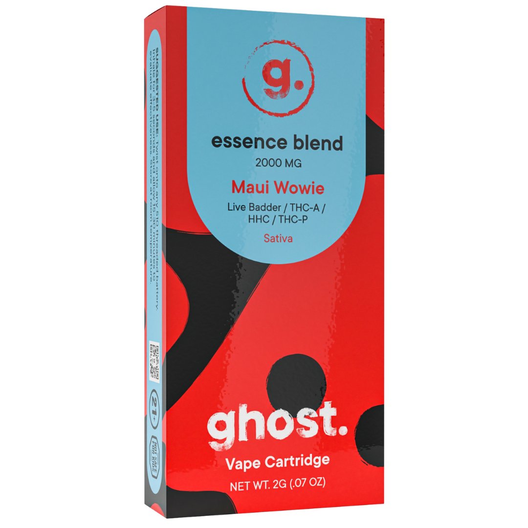 Maui Wowie - Ghost Hemp Essence Blend Cart 2G - Ghost