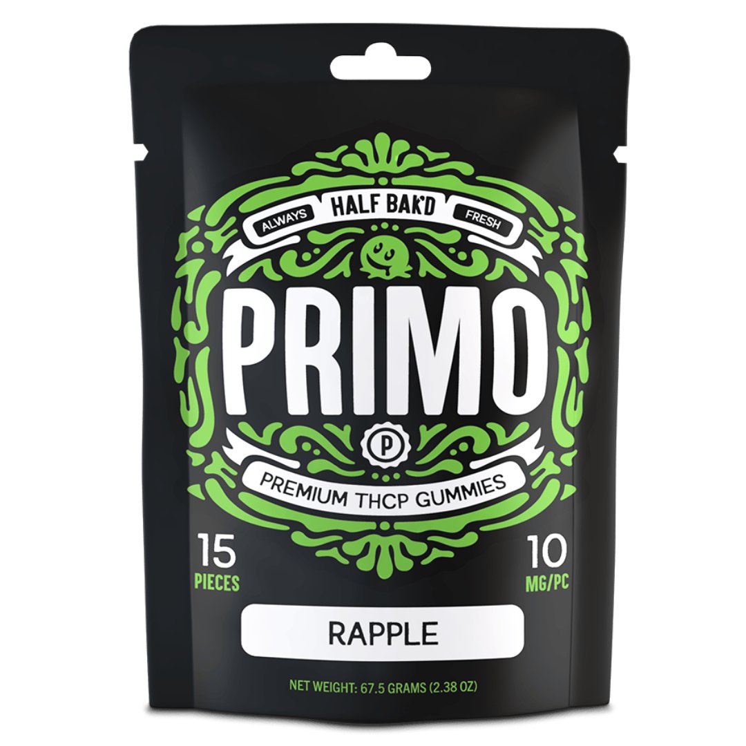 Rapple - Half Bak'd Primo Gummies 150MG - Half Bak'd