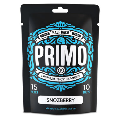 Snozberry - Half Bak'd Primo Gummies 150MG - Half Bak'd