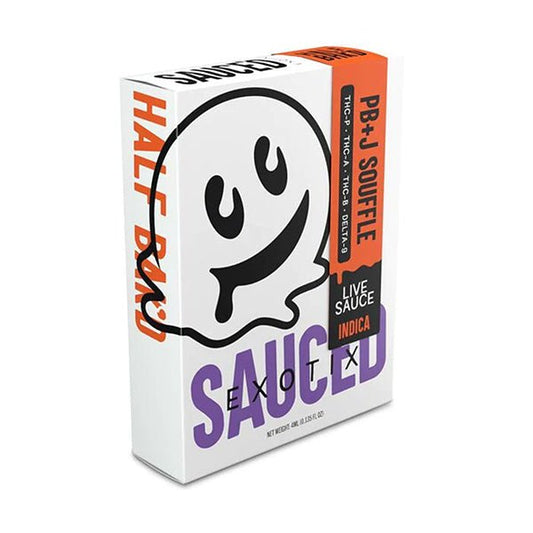 PB+J Souffle - Half Bak'd Sauce'd Exotix Disposable 4G - Half Bak'd
