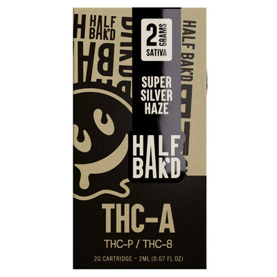 Super Silver Haze - Half Bak'd THC - A Cartridge 2G - Half Bak'd