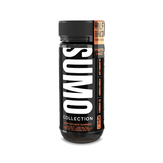 Monster Mango - Half Bak'd Sumo Gummies 10000MG - Half Bak'd