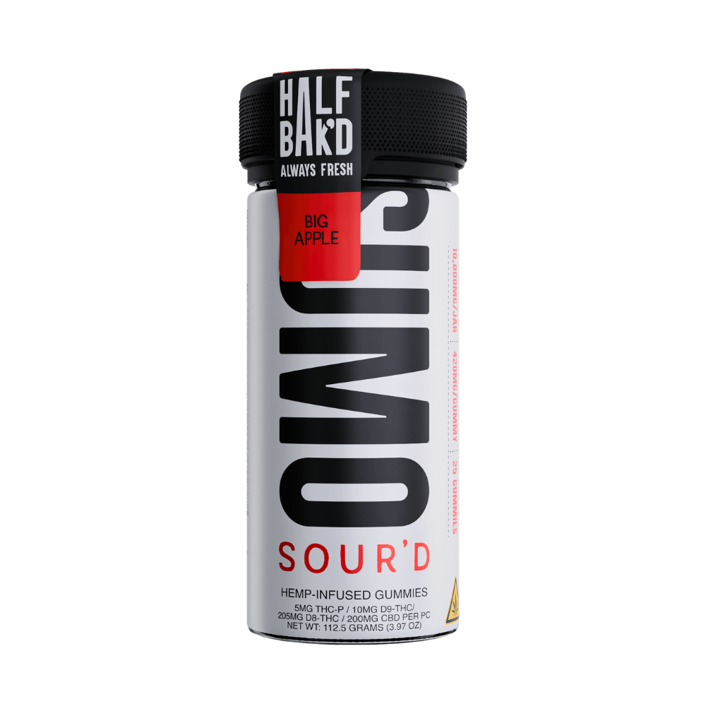 Big Apple - Half Bak'd Sour'D Sumo Gummies - Half Bak'd