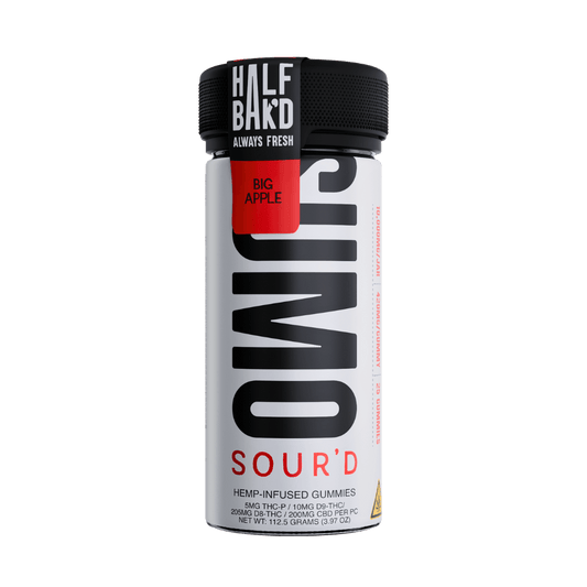 Big Apple - Half Bak'd Sour'D Sumo Gummies - Half Bak'd